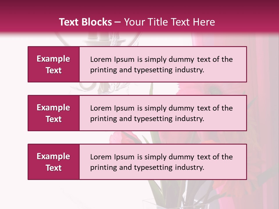 Holding Loan Grass PowerPoint Template