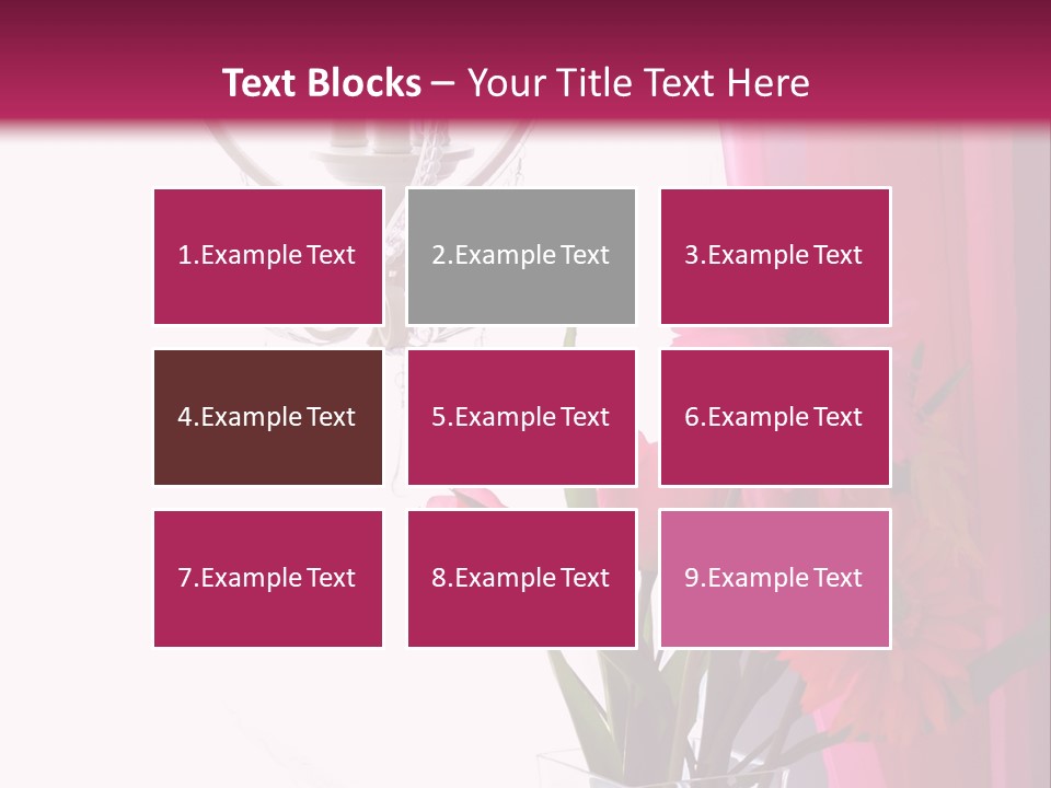 Holding Loan Grass PowerPoint Template