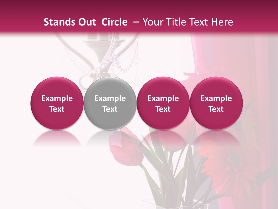 Holding Loan Grass PowerPoint Template