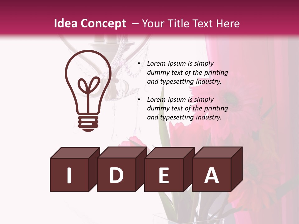 Holding Loan Grass PowerPoint Template