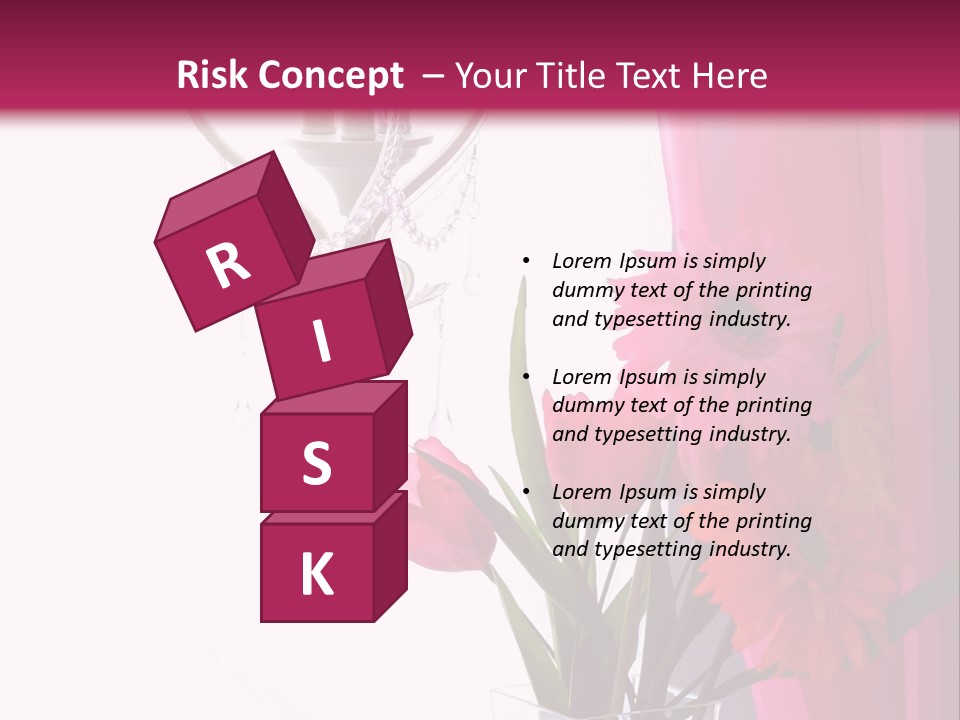 Holding Loan Grass PowerPoint Template