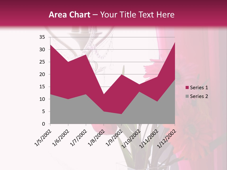 Holding Loan Grass PowerPoint Template