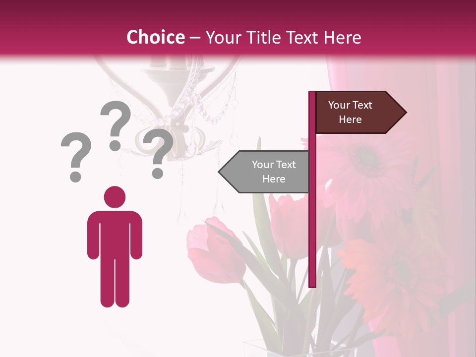 Holding Loan Grass PowerPoint Template