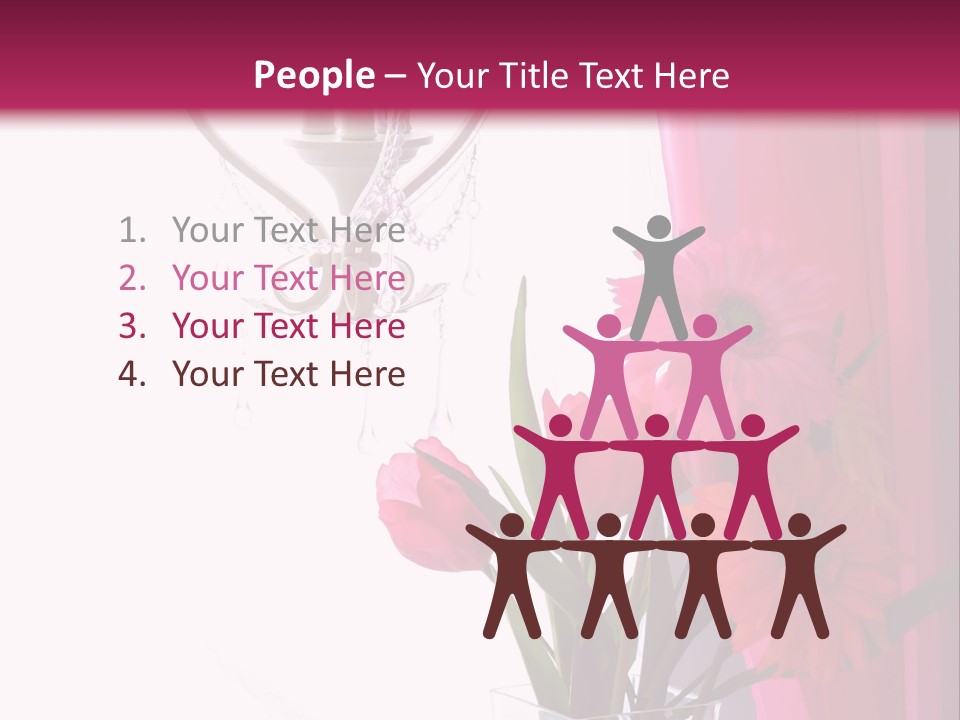 Holding Loan Grass PowerPoint Template