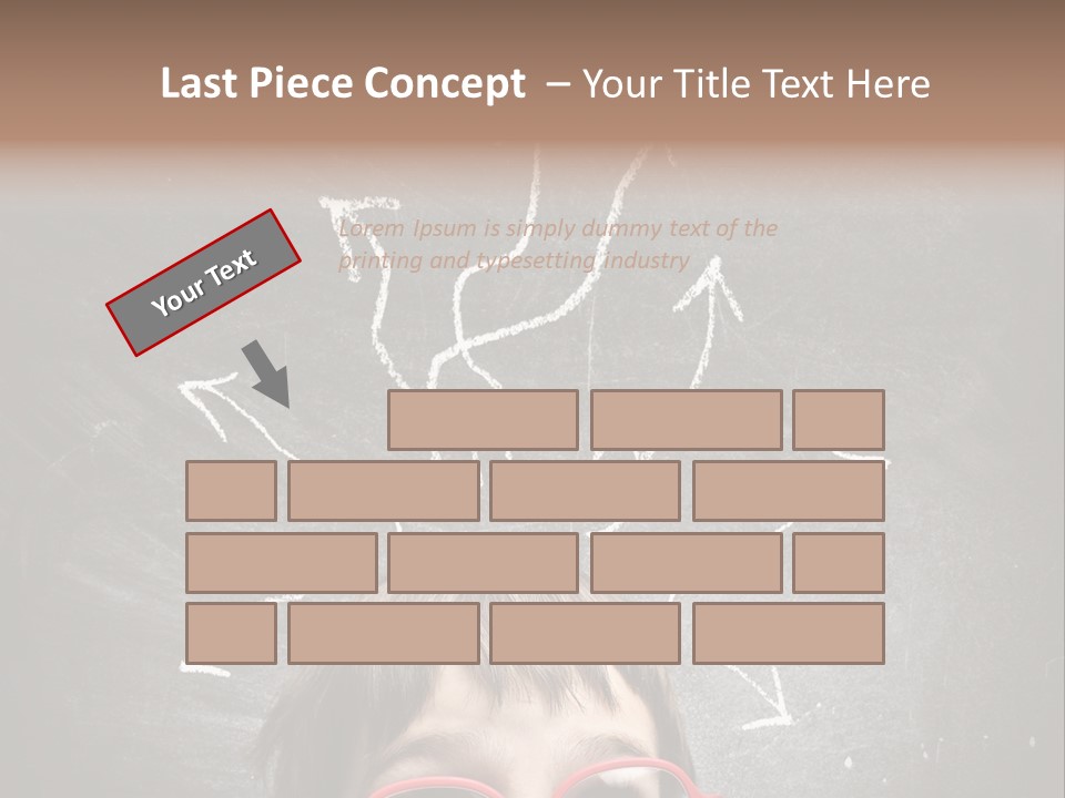 Blue Sky Dream Architect PowerPoint Template