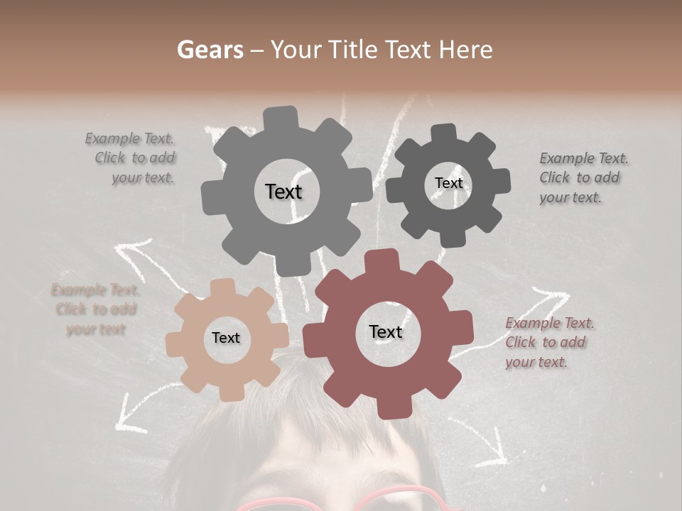 Blue Sky Dream Architect PowerPoint Template