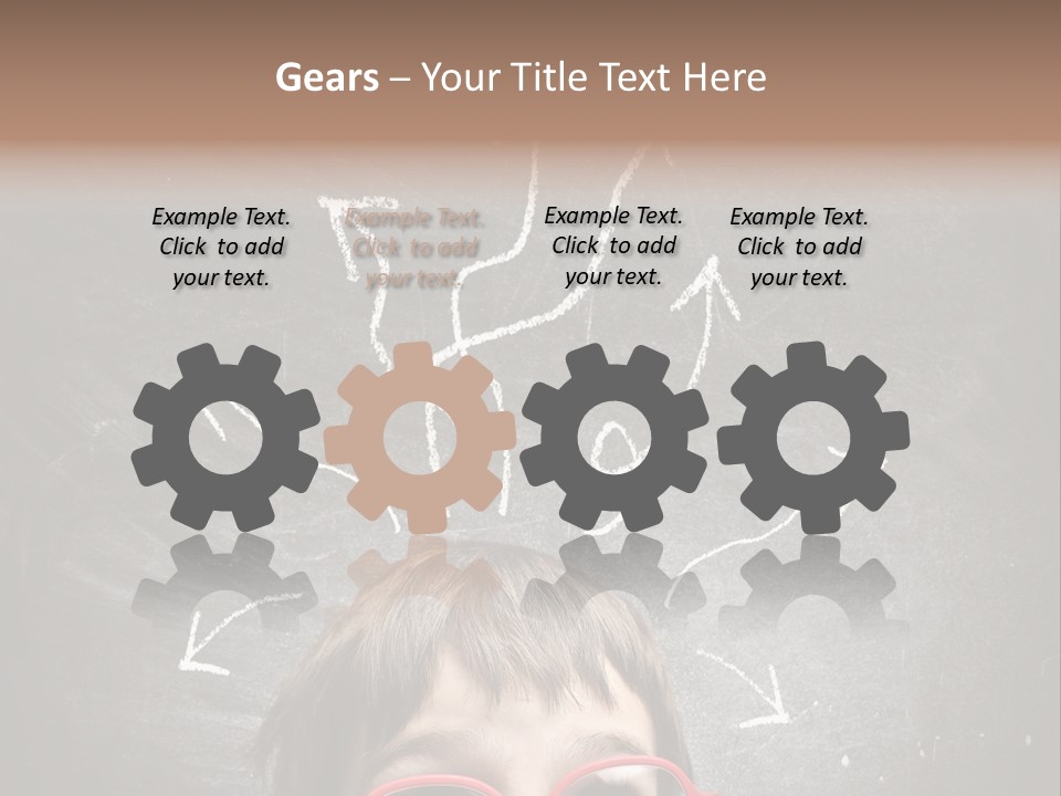 Blue Sky Dream Architect PowerPoint Template