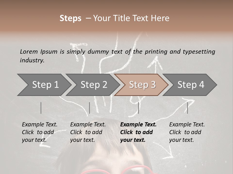 Blue Sky Dream Architect PowerPoint Template