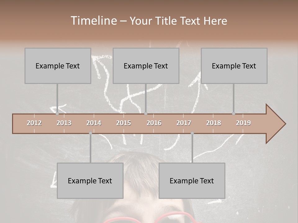 Blue Sky Dream Architect PowerPoint Template