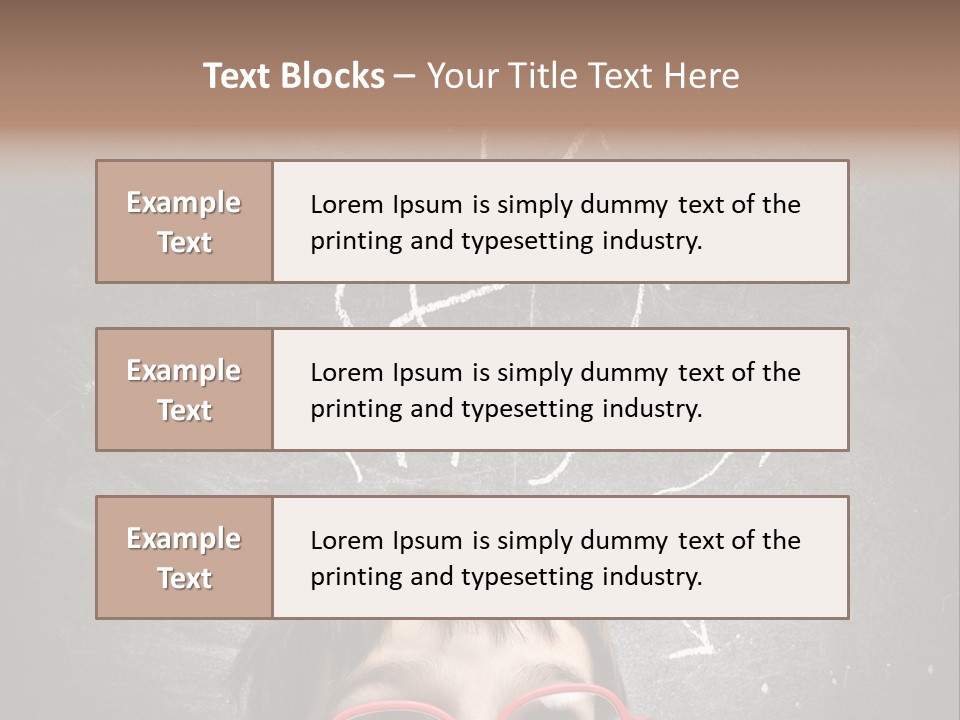 Blue Sky Dream Architect PowerPoint Template