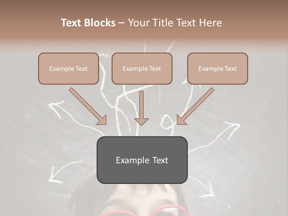 Blue Sky Dream Architect PowerPoint Template