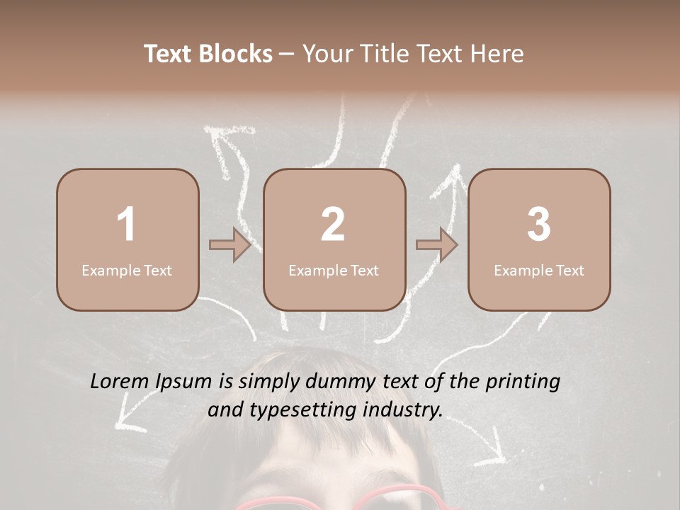 Blue Sky Dream Architect PowerPoint Template