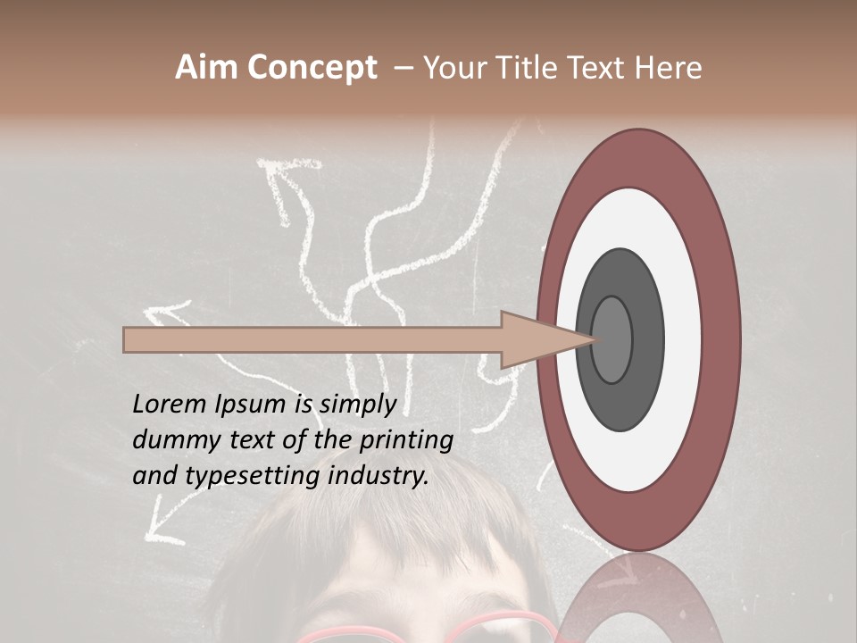 Blue Sky Dream Architect PowerPoint Template