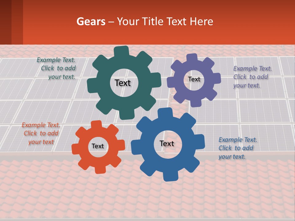 Small Architecture House PowerPoint Template