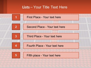 Small Architecture House PowerPoint Template