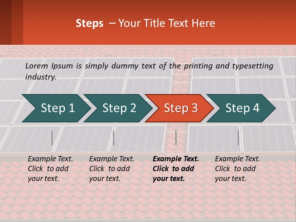 Small Architecture House PowerPoint Template