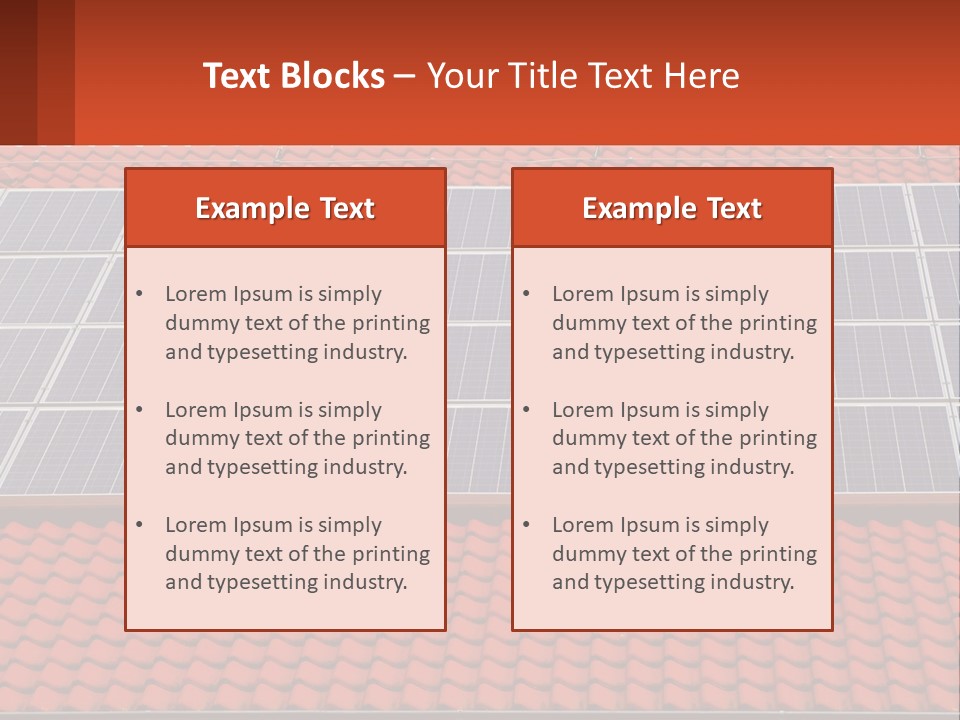 Small Architecture House PowerPoint Template