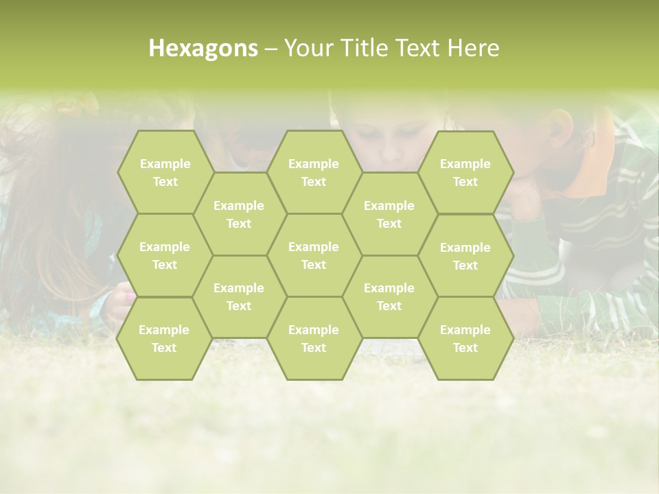 Grass Garden House PowerPoint Template