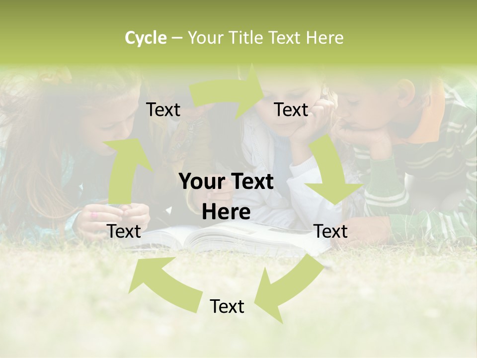 Grass Garden House PowerPoint Template