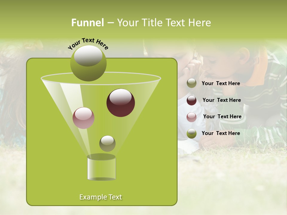 Grass Garden House PowerPoint Template