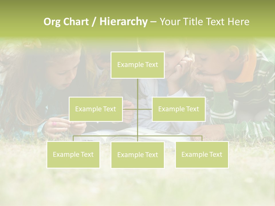 Grass Garden House PowerPoint Template