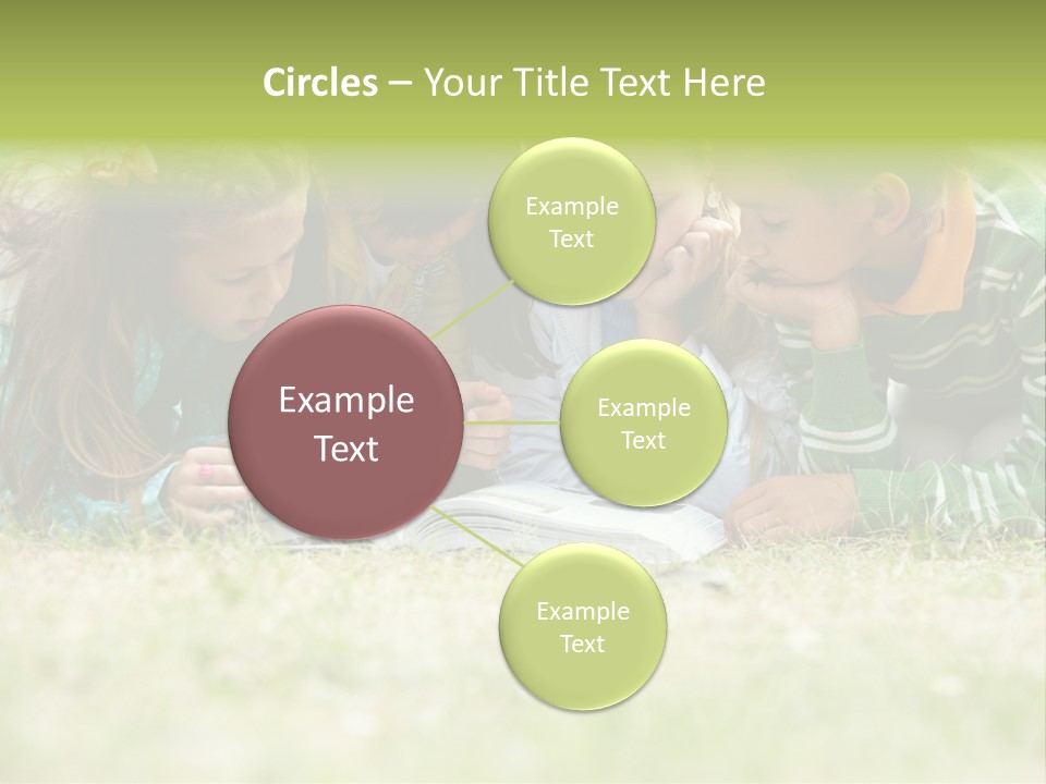 Grass Garden House PowerPoint Template