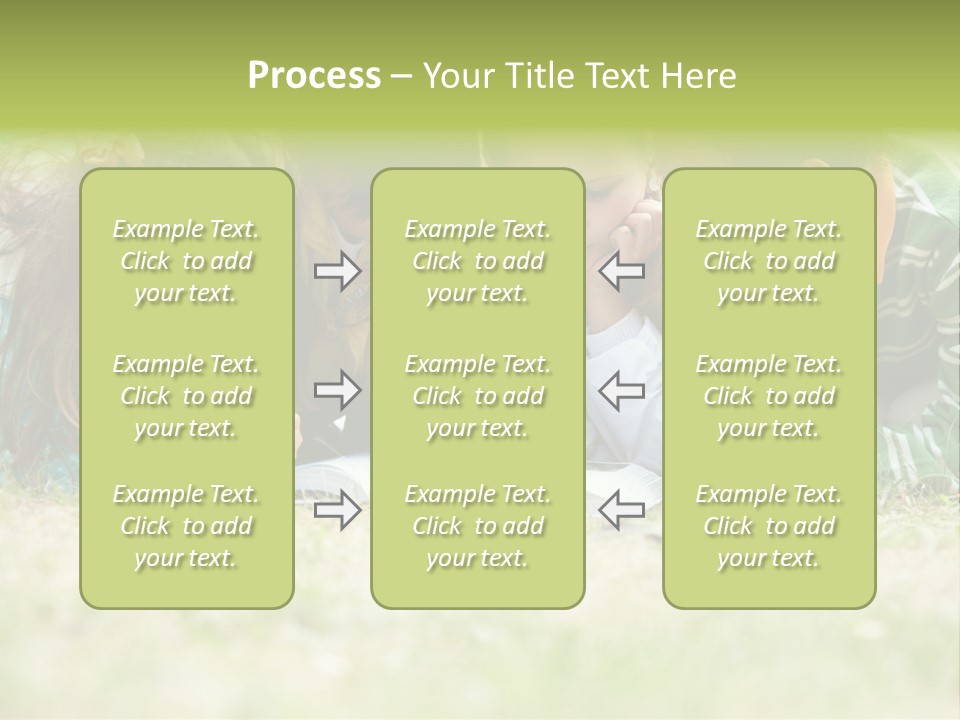 Grass Garden House PowerPoint Template