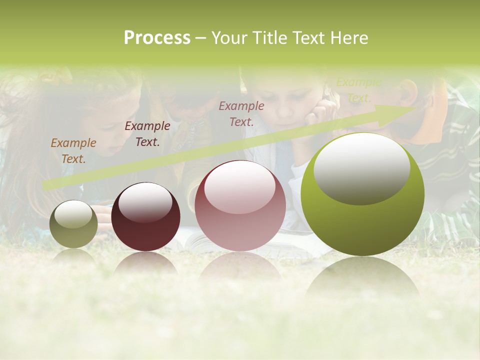 Grass Garden House PowerPoint Template