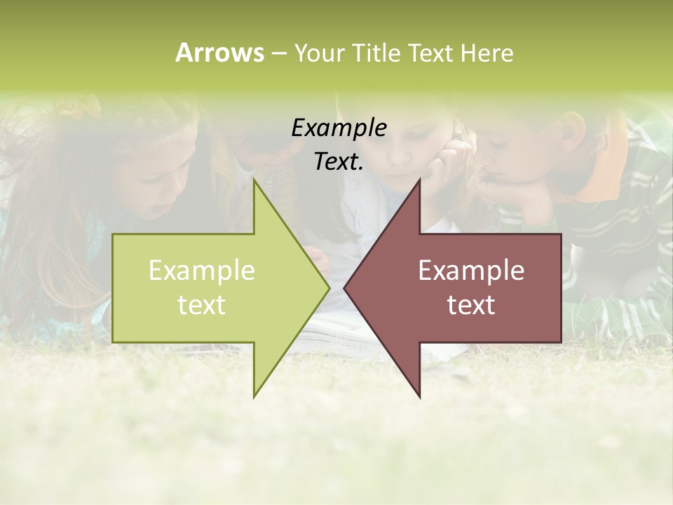 Grass Garden House PowerPoint Template