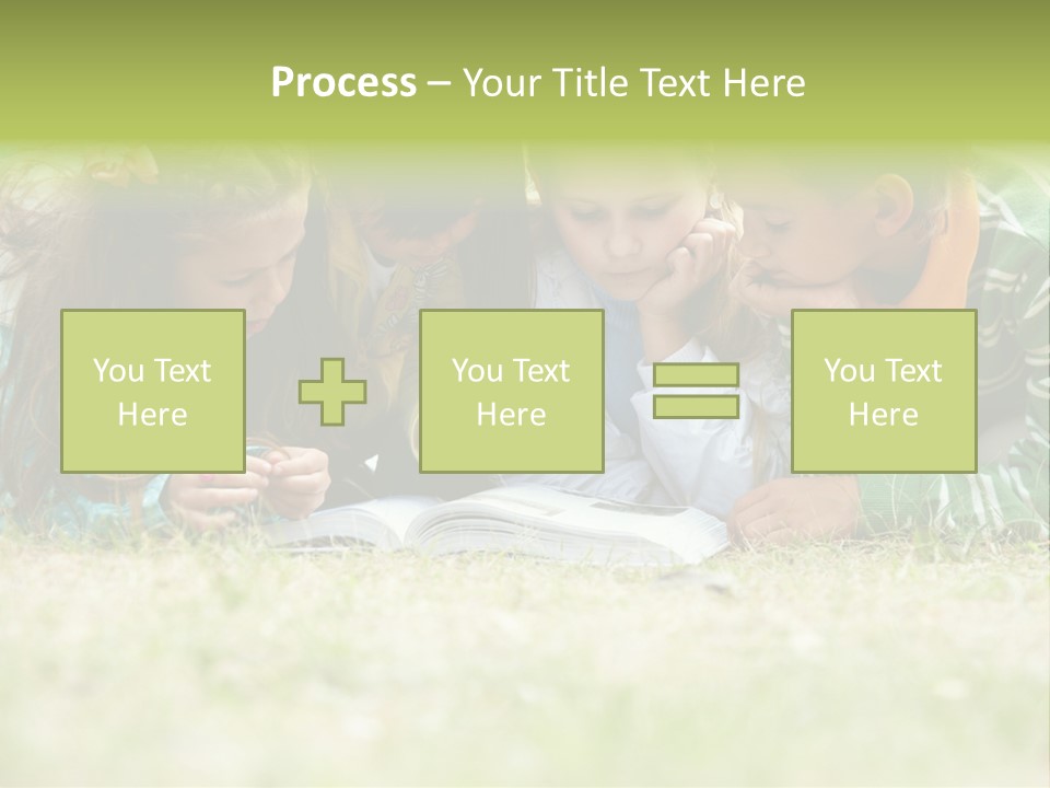 Grass Garden House PowerPoint Template