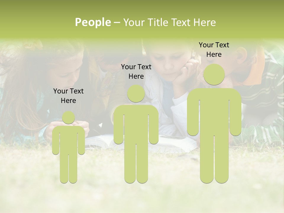 Grass Garden House PowerPoint Template