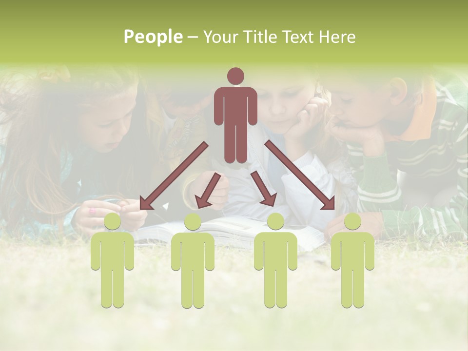 Grass Garden House PowerPoint Template