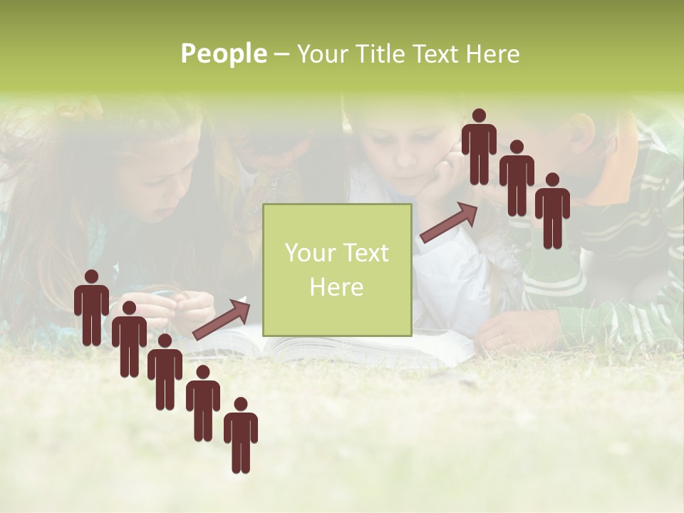 Grass Garden House PowerPoint Template