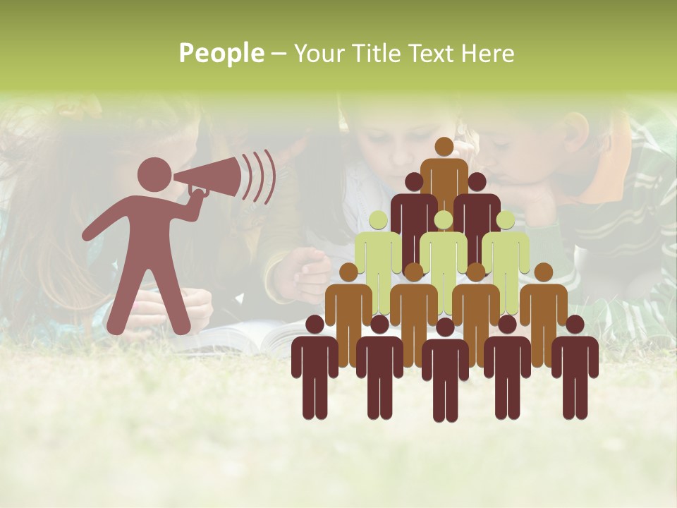 Grass Garden House PowerPoint Template