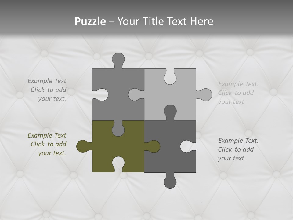 Green Park Blue Sky PowerPoint Template