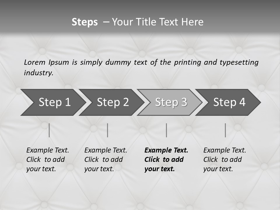 Green Park Blue Sky PowerPoint Template