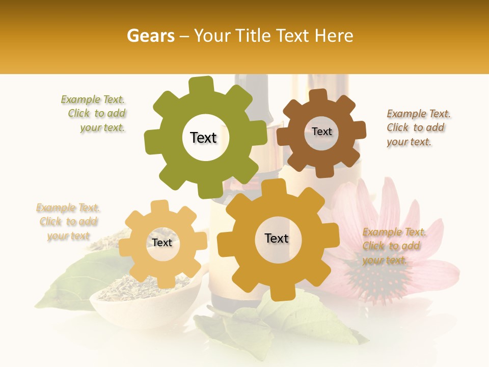 Build Lawn Human Hand PowerPoint Template