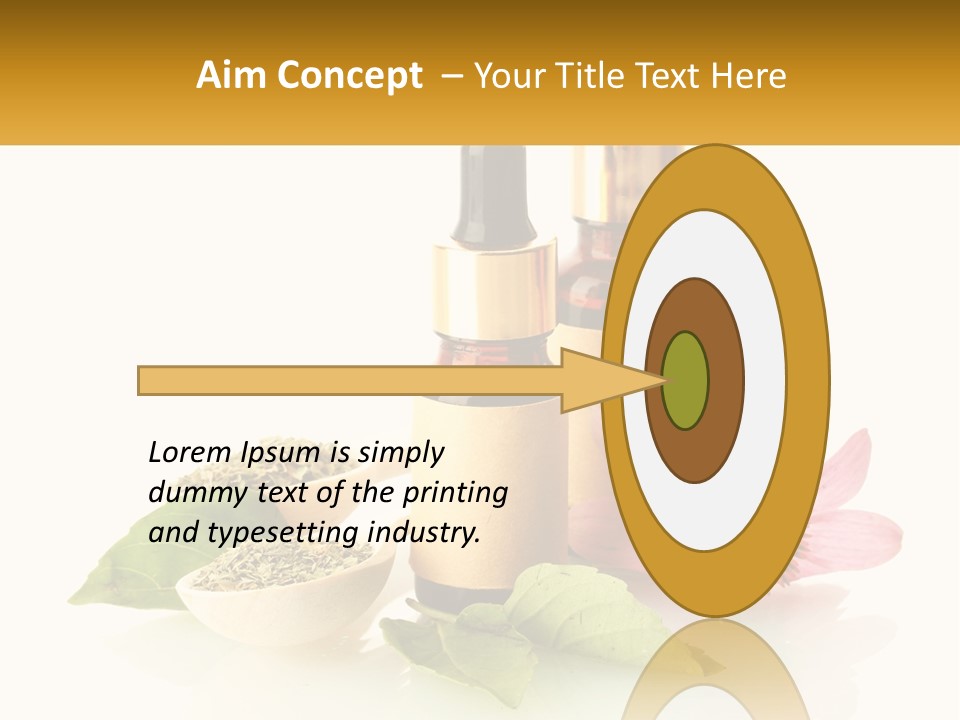 Build Lawn Human Hand PowerPoint Template