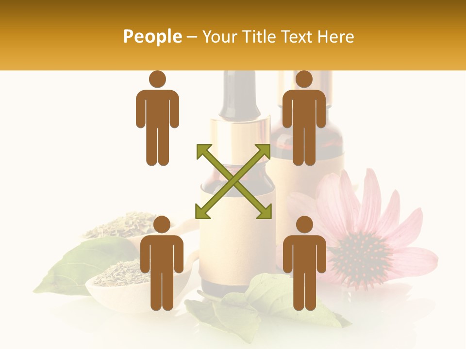 Build Lawn Human Hand PowerPoint Template