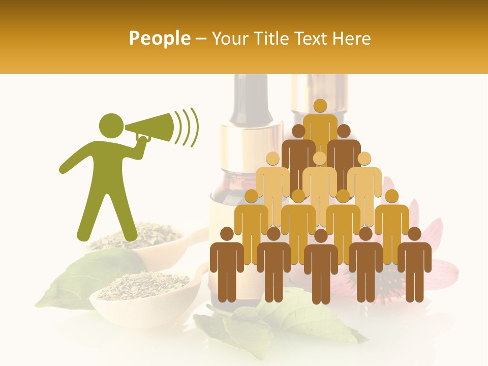 Build Lawn Human Hand PowerPoint Template