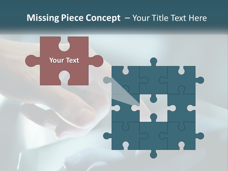 Rent Model Lawn PowerPoint Template