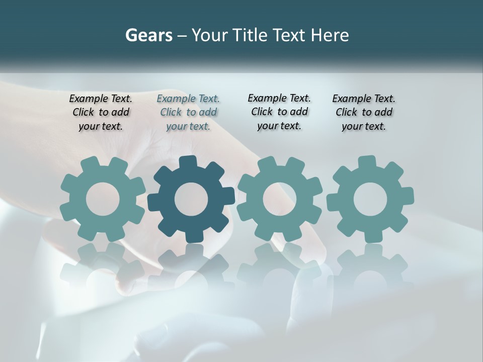 Rent Model Lawn PowerPoint Template