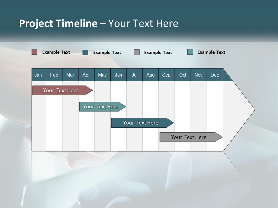 Rent Model Lawn PowerPoint Template