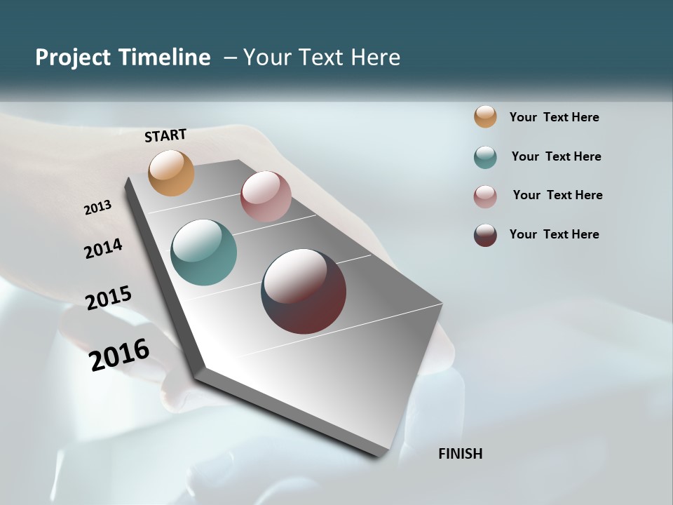 Rent Model Lawn PowerPoint Template
