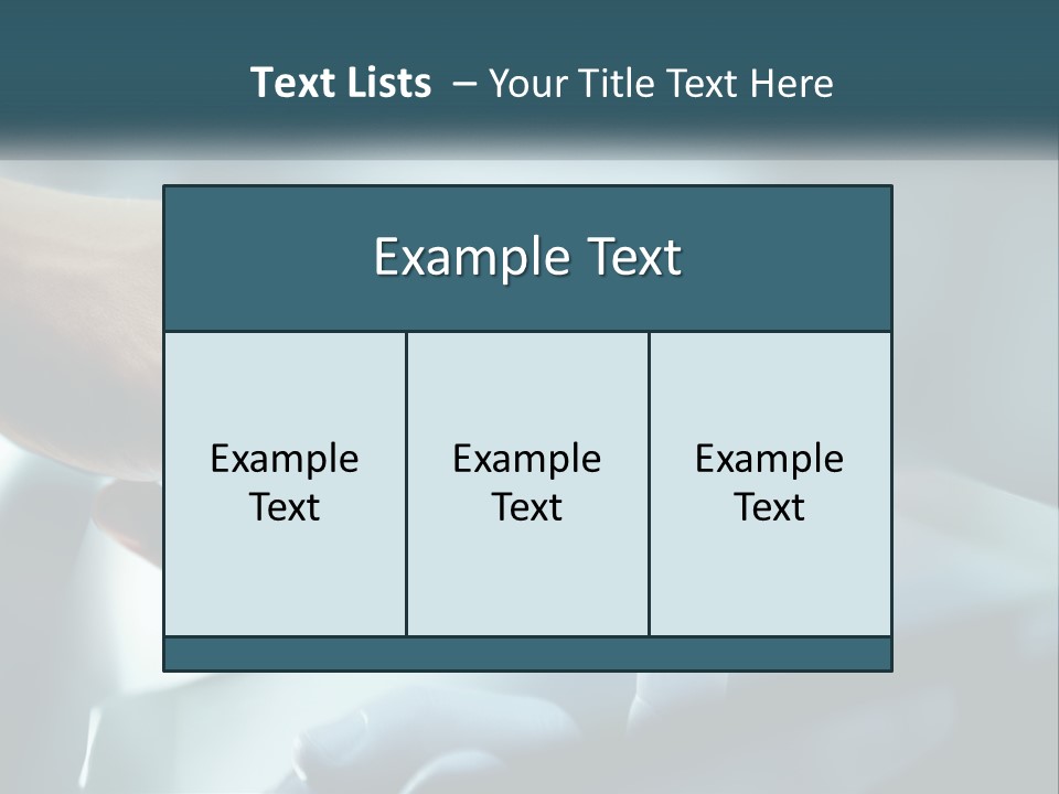 Rent Model Lawn PowerPoint Template