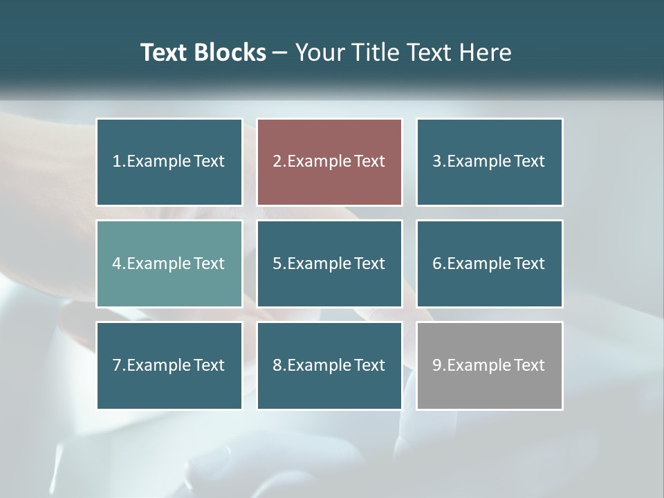 Rent Model Lawn PowerPoint Template