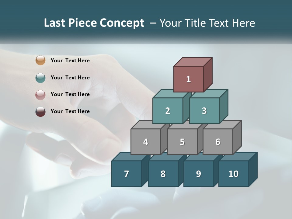 Rent Model Lawn PowerPoint Template