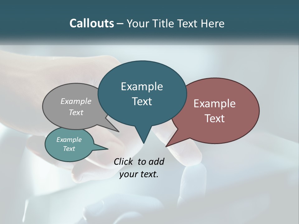 Rent Model Lawn PowerPoint Template