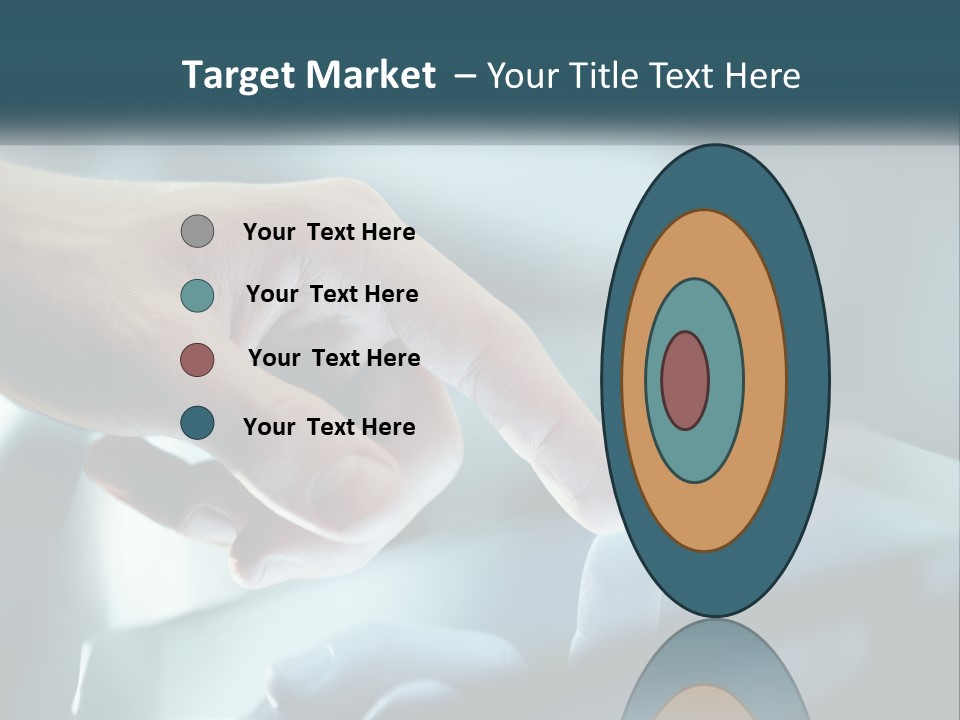 Rent Model Lawn PowerPoint Template