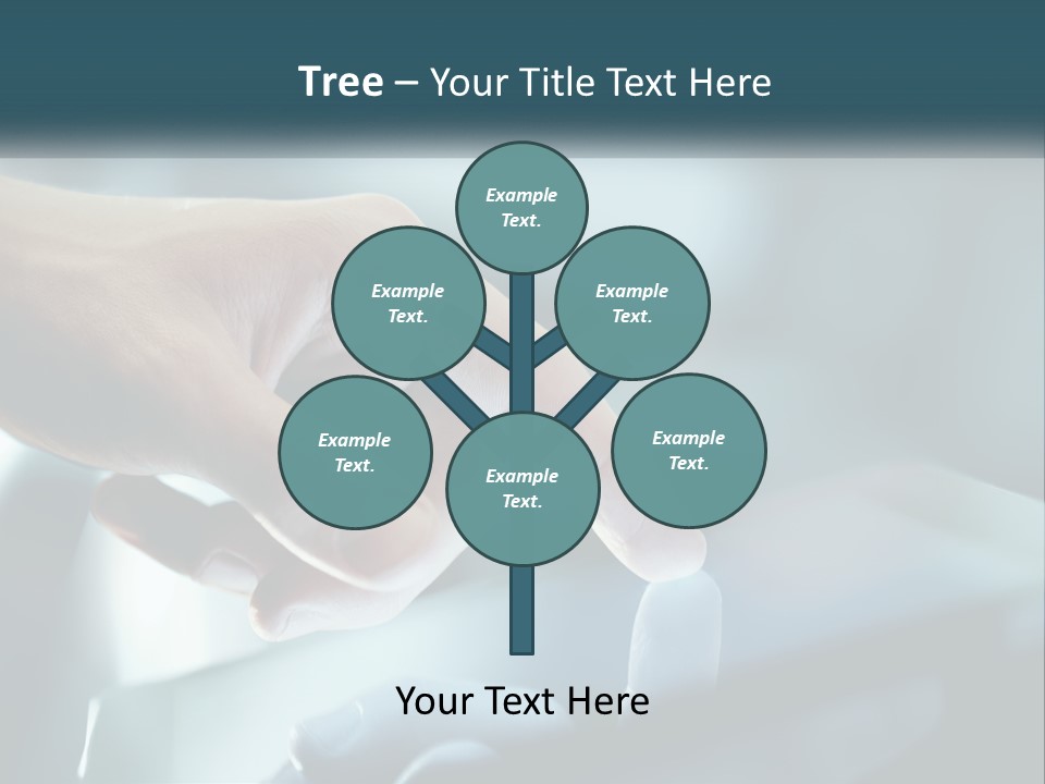Rent Model Lawn PowerPoint Template